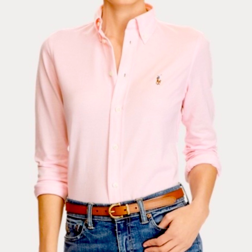 Ralph Lauren Pink Button Down Shirt